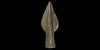 Spearhead with Triple-Ribbed Socket Spearhead with Triple-Ribbed Socket