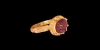 Sassanian Gold Ring with Bird Intaglio Sassanian Gold Ring with Bird Intaglio