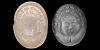 Sassanian Inscribed Stamp Seal with Lions Head Sassanian Inscribed Stamp Seal with Lions Head