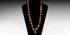 Gold in Glass Bead Necklace Gold in Glass Bead Necklace