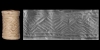 Cylinder Seal Pendant with Geometric Motif Cylinder Seal Pendant with Geometric Motif