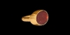 Gold Ring with Serapis Gemstone Gold Ring with Serapis Gemstone