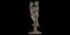 South Arabian Embracing Couple Statuette South Arabian Embracing Couple Statuette