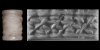 Mesopotamian Geometric Cylinder Seal Mesopotamian Geometric Cylinder Seal