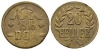 German East Africa - 1916 T - Tabora 20 Heller German East Africa - 1916 T - Tabora 20 Heller