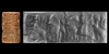 Syro-Cappadocian Cylinder Seal with Contest Scenes Syro-Cappadocian Cylinder Seal with Contest Scenes