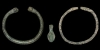 Pair of Bronze Bracelets and Necklace Pendant Pair of Bronze Bracelets and Necklace Pendant