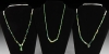 Green Glass and Other Bead Necklace Group Green Glass and Other Bead Necklace Group