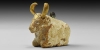 Bull Statuette with Gold Horns Bull Statuette with Gold Horns
