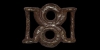 Celtic Strap Junction with Trumpets Celtic Strap Junction with Trumpets