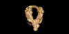 Gold and Garnet Earring Gold and Garnet Earring