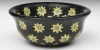 Bowl with Inlaid Flowers Bowl with Inlaid Flowers