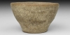 Bowl with Roulette Decoration Bowl with Roulette Decoration