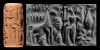 Cylinder Seal with Standing God Cylinder Seal with Standing God
