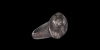 Hellenistic Silver Ring with Bust Hellenistic Silver Ring with Bust