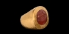 Hellenistic Gold Ring with Athena Intaglio Hellenistic Gold Ring with Athena Intaglio
