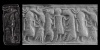 Cylinder Seal with Figures and Ibexes Cylinder Seal with Figures and Ibexes