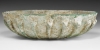 Large Ribbed Green Bowl Large Ribbed Green Bowl