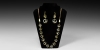 Carved Crystal Elephant Bead Necklace Set Carved Crystal Elephant Bead Necklace Set