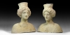 Terracotta Goddess Pair Terracotta Goddess Pair