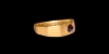 Gold Ring with Garnet Gemstone Gold Ring with Garnet Gemstone