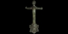 Vessel Handle with Theatrical Mask Vessel Handle with Theatrical Mask