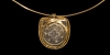 Pendant with Gold Necklace Pendant with Gold Necklace