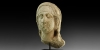 Limestone Head of a Lady Limestone Head of a Lady