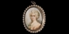 Silver Pendant with Portrait of a Lady Silver Pendant with Portrait of a Lady