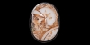 Cameo Gemstone with Helmetted Bust Cameo Gemstone with Helmetted Bust