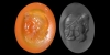 Male Bust Intaglio Gemstone Male Bust Intaglio Gemstone