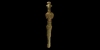 Luristan Fertility Sceptre Figure Luristan Fertility Sceptre Figure