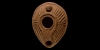 Holy Land Terracotta Lamp with Cross Holy Land Terracotta Lamp with Cross