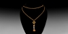 Gold Chain Necklace with Pendant Gold Chain Necklace with Pendant