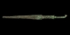 Elamite Spearhead with Decorated Shaft Elamite Spearhead with Decorated Shaft
