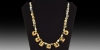 Gold and Agate Bead Necklace Gold and Agate Bead Necklace