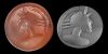 Sassanian Stamp Seal with Male Bust Sassanian Stamp Seal with Male Bust