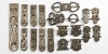 Silver Military Belt Set Silver Military Belt Set