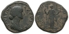 Faustina II - Fecunditas Sestertius Faustina II - Fecunditas Sestertius