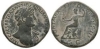 Hadrian - Roma Sestertius Hadrian - Roma Sestertius