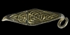 Gold Chip-Carved Brooch Gold Chip-Carved Brooch