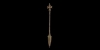 Silver Implement with Cross Silver Implement with Cross