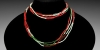Multi-Strand Designer Bead Necklace Multi-Strand Designer Bead Necklace