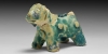 Turquoise Glazed Animal Figurine Turquoise Glazed Animal Figurine
