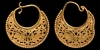 Gold Earrings with Birds Gold Earrings with Birds