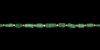 Emerald and Gold Bead Necklace Emerald and Gold Bead Necklace