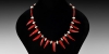 Red Coral Bead Necklace Red Coral Bead Necklace