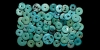 Turquoise Disc Bead or Whorl Collection Turquoise Disc Bead or Whorl Collection