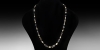 Banded Agate Bead Necklace Banded Agate Bead Necklace