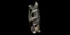 Tinned Gladiator Brooch Tinned Gladiator Brooch